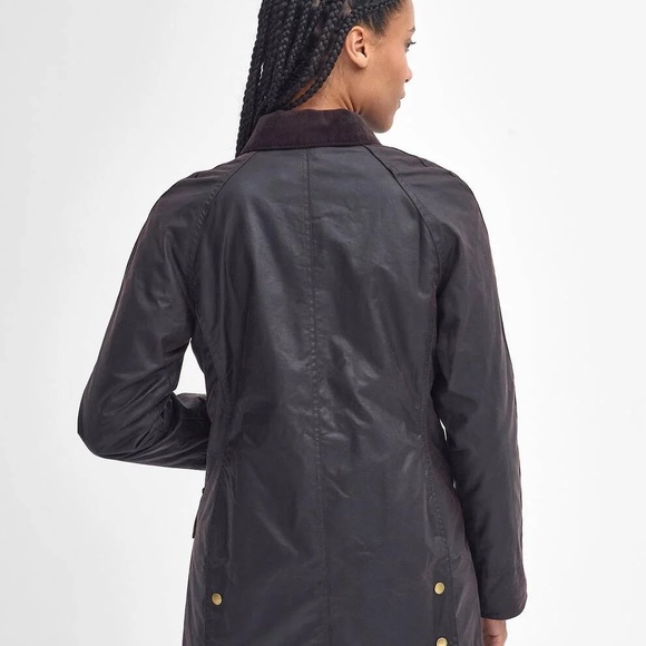 Barbour. Beadnell Waxed Jacket. Brown. US 6. - Picture 3 of 12